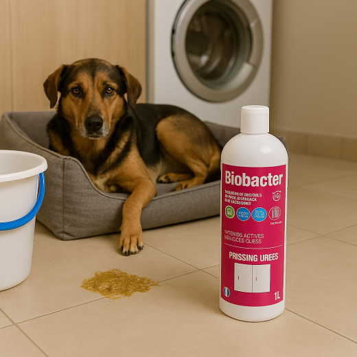 Détergent destructeur d’odeur d’urine aux bactéries