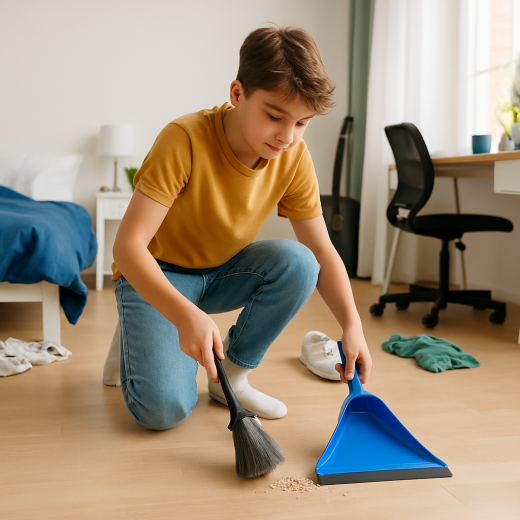 Ramassette à poussière en métal et caoutchouc Heva Ramassette à poussière en métal et caoutchouc Heva