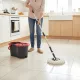 Balai serpillière de qualité professionnelle en microfibre avec double centrifugeuse TURBO MOP PRO