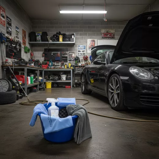 Box découverte nettoyage de la voiture