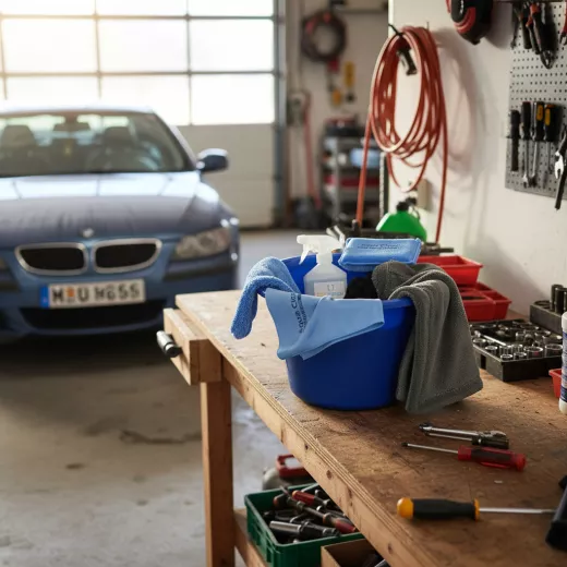 Box découverte nettoyage de la voiture
