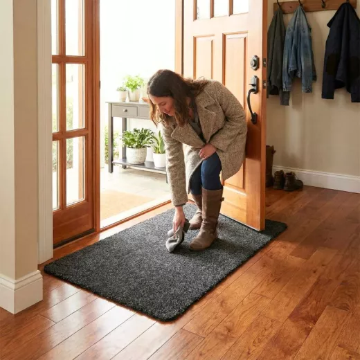 Paillasson d’entrée sans bord - tapis microfibre