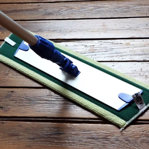 Serpillère microfibre Mop lime pour surfaces lisses Serpillère microfibre Mop lime pour surfaces lisses