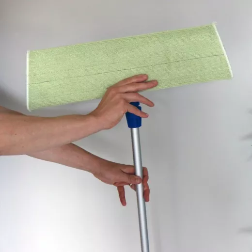 Serpillère microfibre Mop lime pour surfaces lisses Serpillère microfibre Mop lime pour surfaces lisses