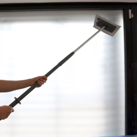 Mop Window 20 cm en microfibre pour grandes vitres Mop Window 20 cm en microfibre pour grandes vitres