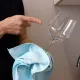 Essuie-verre écaillé en microfibres