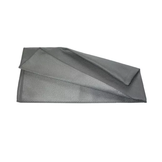 Torchon en microfibre métallique - Gris Torchon en microfibre métallique - Gris