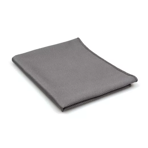 Torchon en microfibre métallique - Gris Torchon en microfibre métallique - Gris