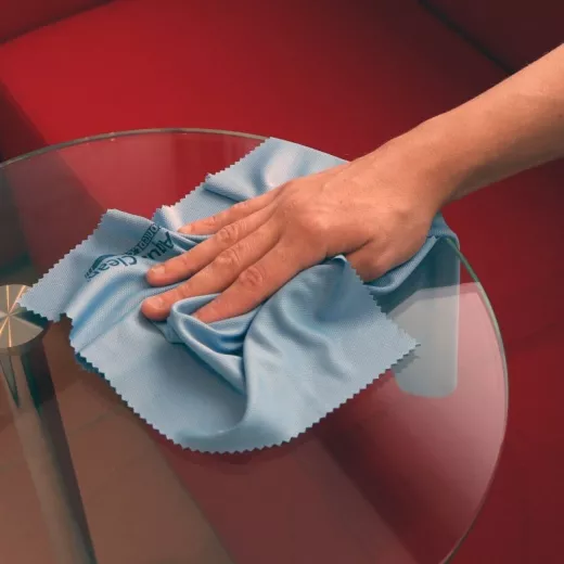 5 éponge microfibre réutilisable lavable +chiffon vitre sans trace
