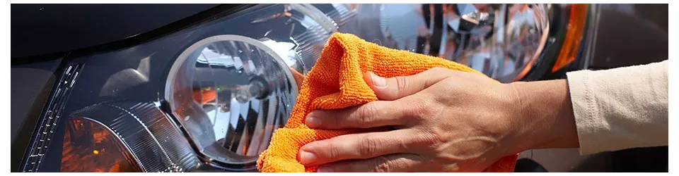 Vislone Car Lavage à Gratter Scrack Microfibre Microfibre Intérieur Gants  de Nettoyage Extérieur Pour Voiture, Camion, Véhicule, RV, Bateau - 1 pc