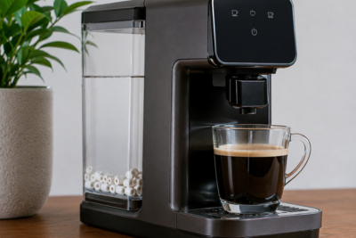 Pourquoi utiliser des perles de céramique dans l’eau de votre machine à café ?