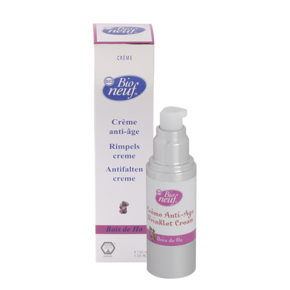 Crème anti-âge visage de Bio neuf