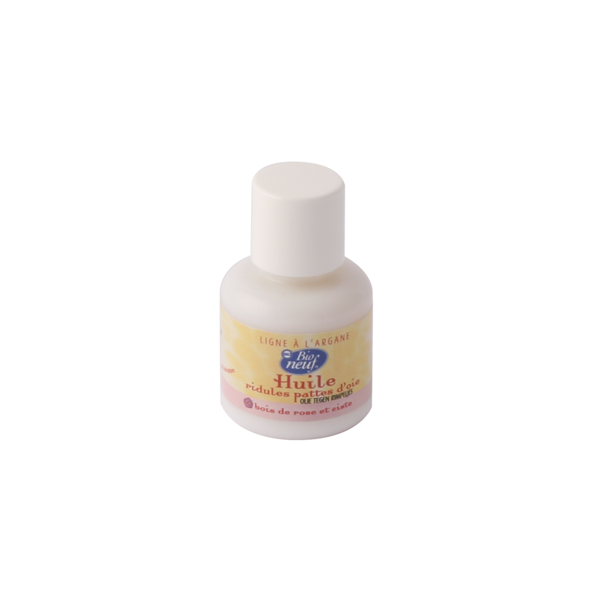 Huile ridules pattes d’oie de Bio neuf