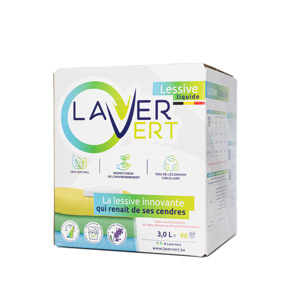 Lessive liquide 100% écologique