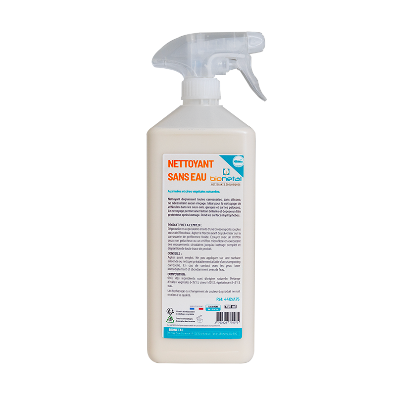 Produit nettoyant carrosserie – écologique et sans rinçage