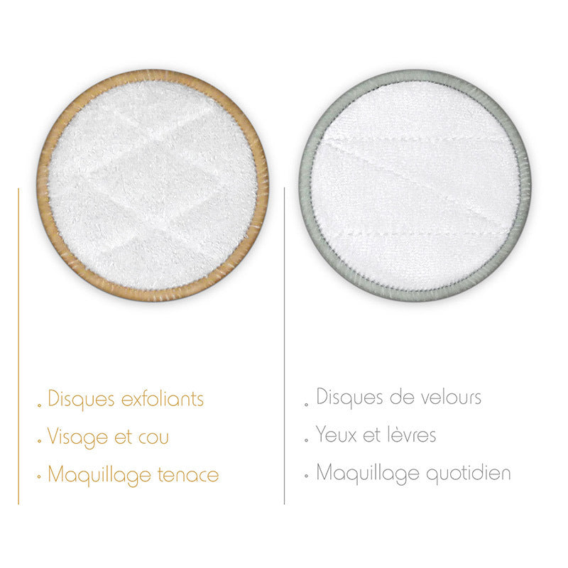 Lingettes démaquillantes lavables