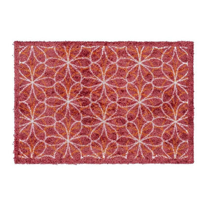 Tapis absorbant et décoratif en microfibres pour intérieur