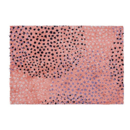 Tapis absorbant et décoratif en microfibres pour intérieur