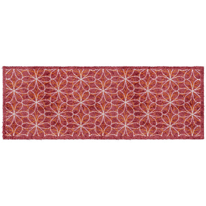 Tapis absorbant et décoratif en microfibres pour intérieur