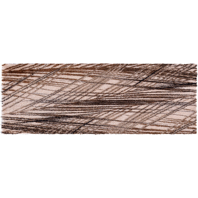 Tapis absorbant et décoratif en microfibres pour intérieur