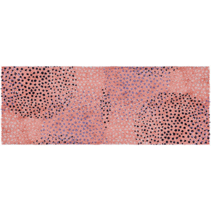 Tapis absorbant et décoratif en microfibres pour intérieur