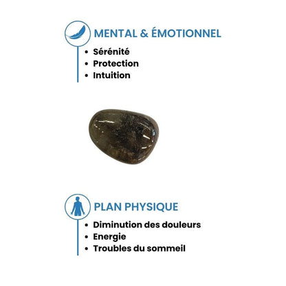 Pierre roulée Labradorite