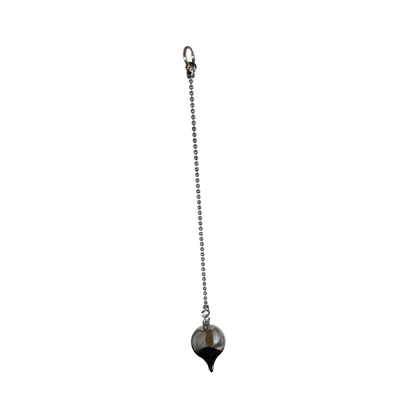 Pendule divinatoire de radiesthésie - Luzy chrome