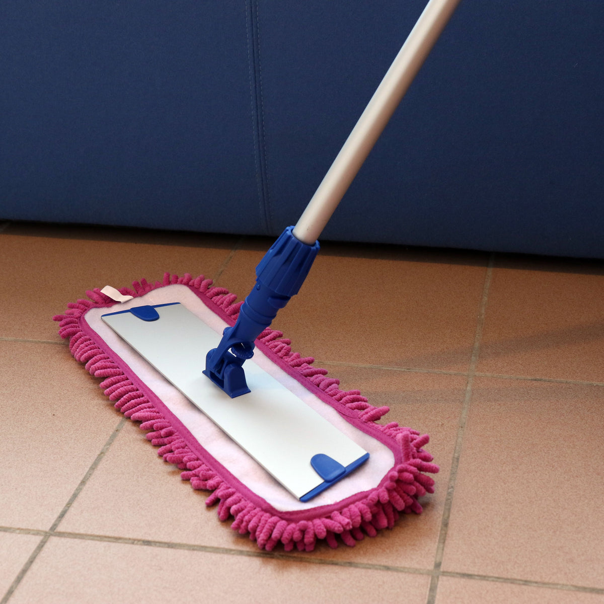 Mop à franges anti-poussière en microfibres