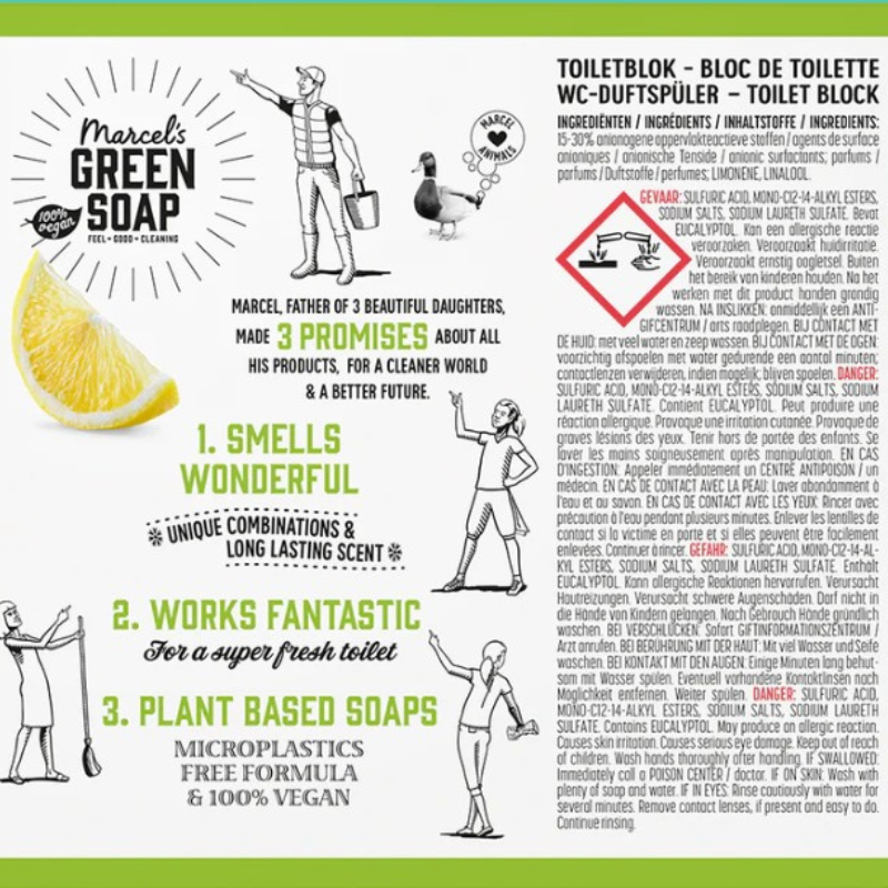 Bloc WC Marcel's Green Soap