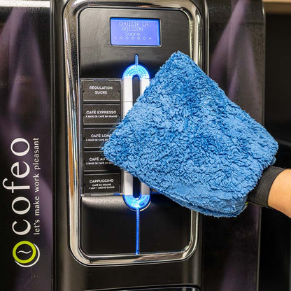Gant de lavage en microfibres