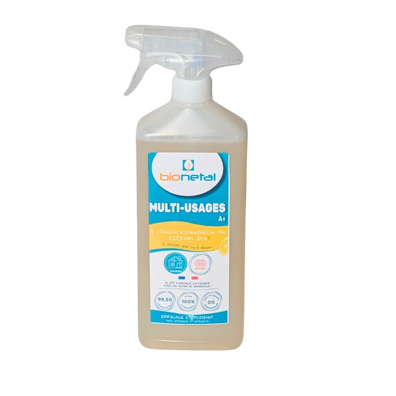 Produit de nettoyage multi-usage naturel pour la maison et l’extérieur