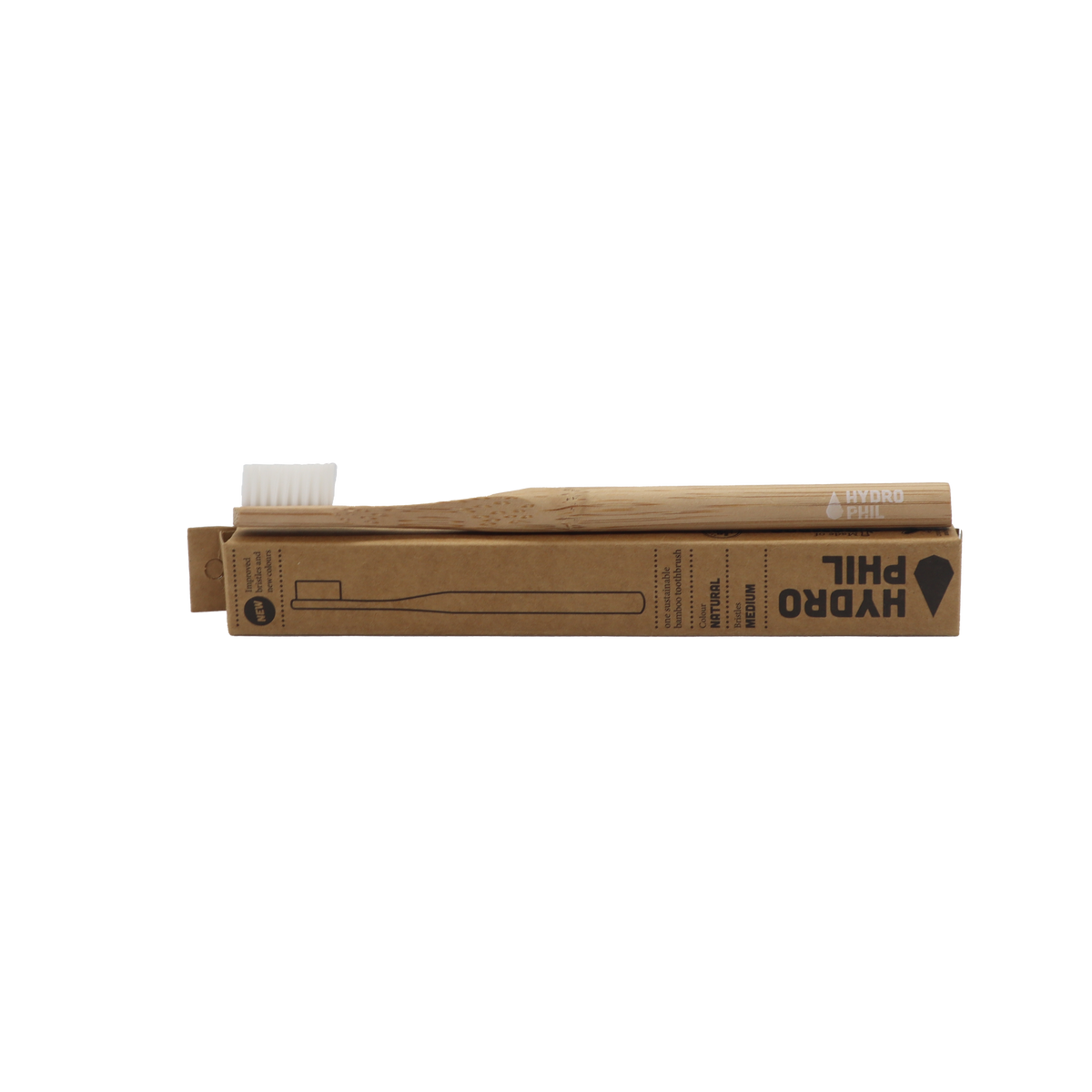 Brosse à dents en bambou biodégradable Hydrophil