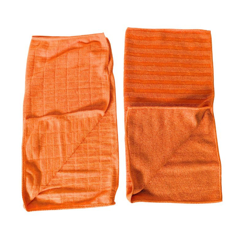 Kit de deux lavettes en microfibres spéciales cuisine de Best Clean