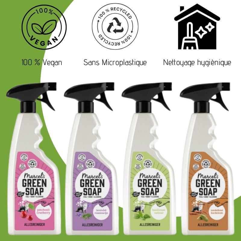 Nettoie-Tout écologique en spray Green Soap