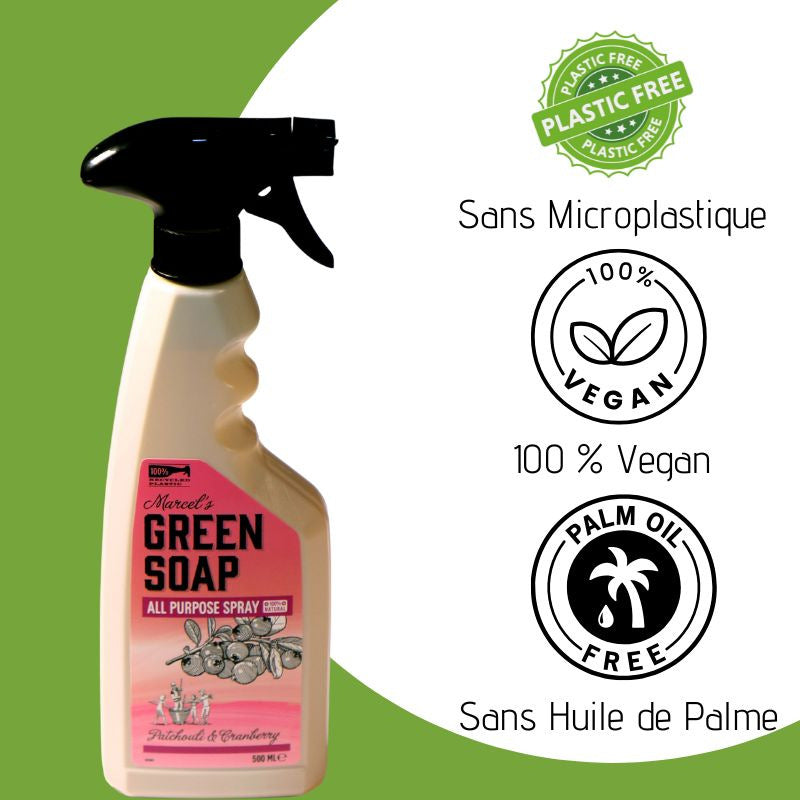 Nettoie-Tout écologique en spray Green Soap