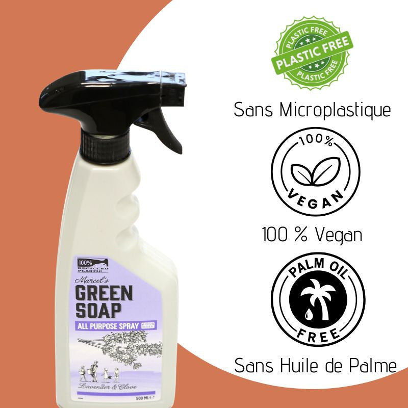 Nettoie-Tout écologique en spray Green Soap