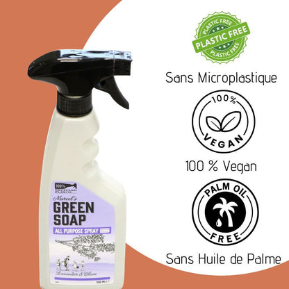 Nettoie-Tout écologique en spray Green Soap