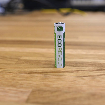 Piles rechargeables écologiques avec chargeur intégré