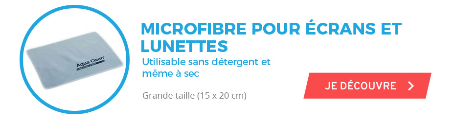 Pack de microfibre pour lunettes