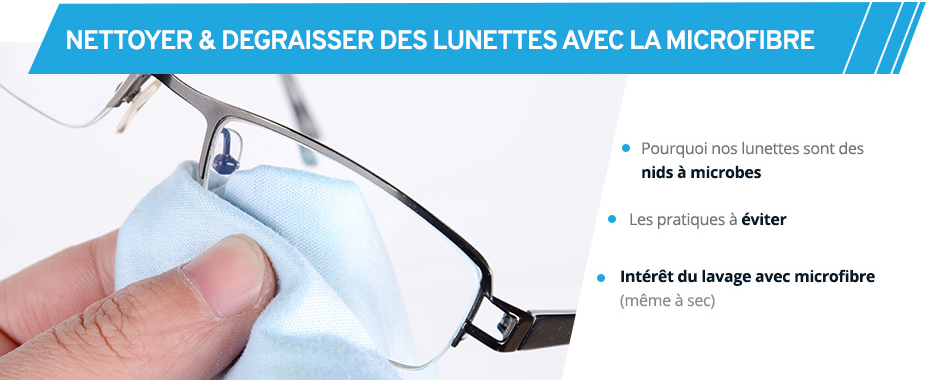 Comment nettoyer le chiffon en microfibre de tes lunettes – Horus X