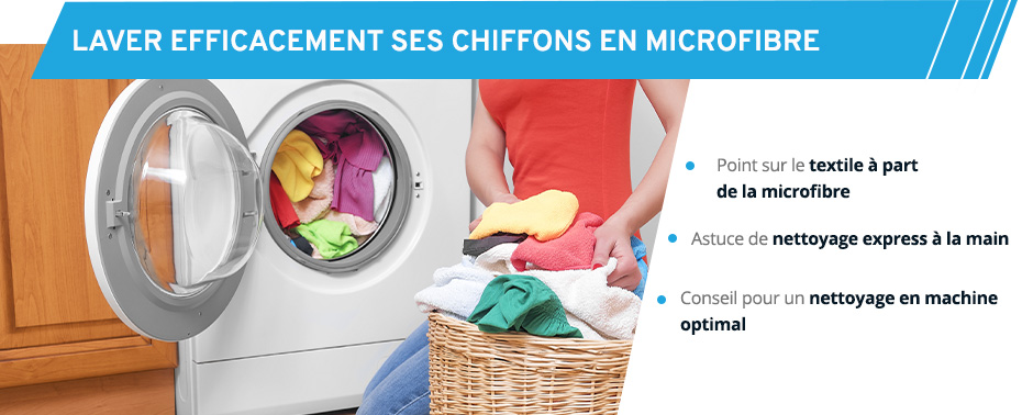 Laver ses chiffons microfibres : nos conseils et astuces