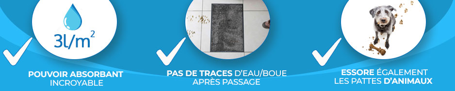 paillasson d'entrée efficace