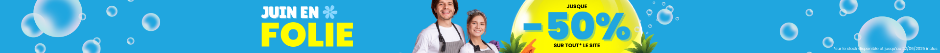 Découvrez les soldes de juin d'AquacleanConcept ! Jusqu'à -50% sur tout le catalogue