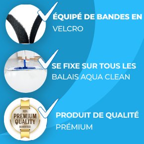Base pour balai microfibre Aqua Clean