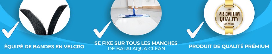 Base pour balai microfibre Aqua Clean