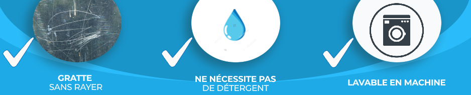 éponge double faces