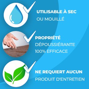 Gant de lavage en microfibre