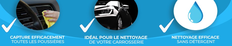 Gant shampouinage voiture