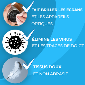 Lingette pur ordinateurs & smartphones