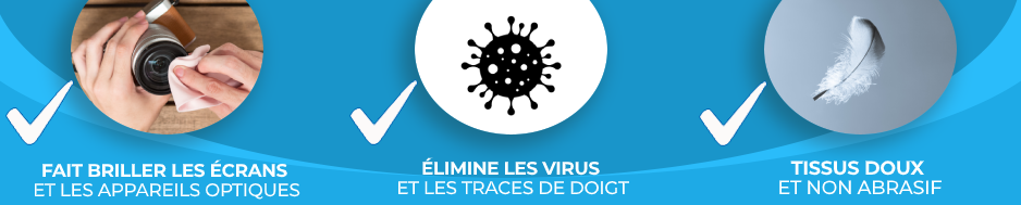 Lingette pur ordinateurs & smartphones